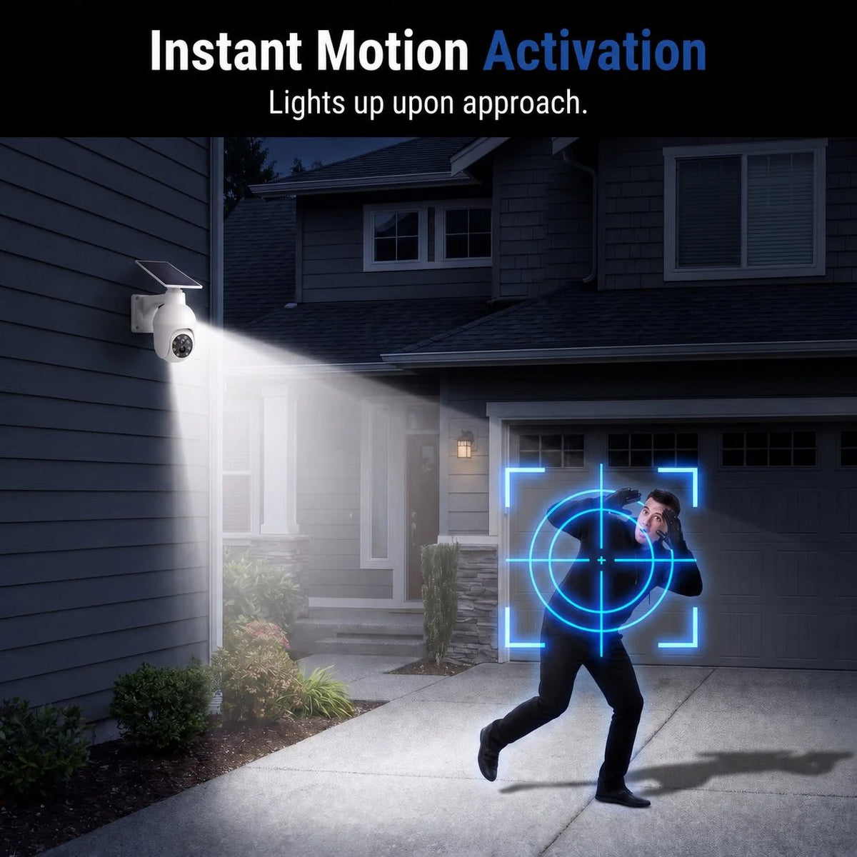 ⏰Final 6 Hours Sale 49% OFF🔥🔥 - Solar-Powered Simulated Surveillance Camera Street Light