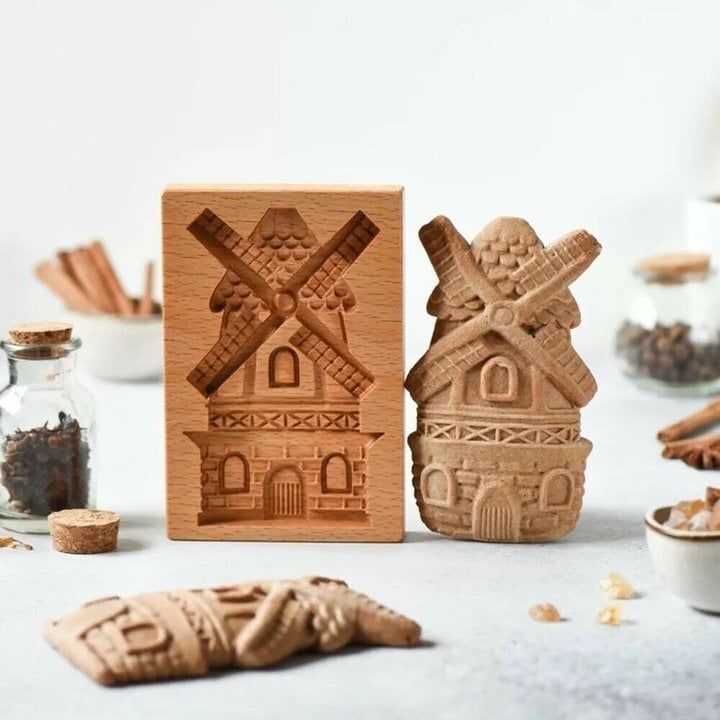 (🎁Last day limited sale - 49% off🎁)Wood patterned Cookie cutter - Embossing Mold For Cookies