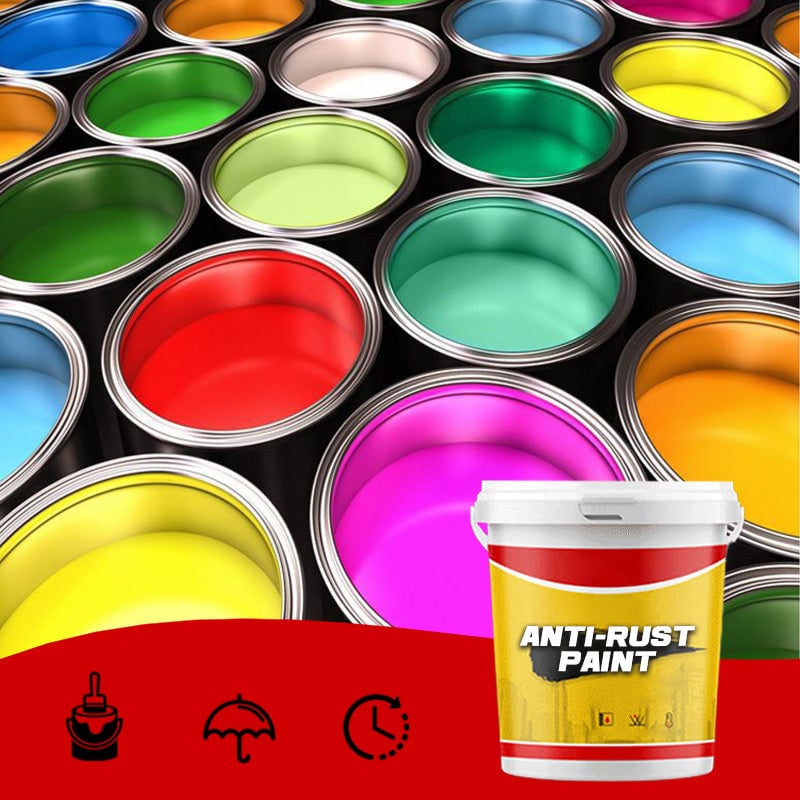 Anti-rust paint for metal