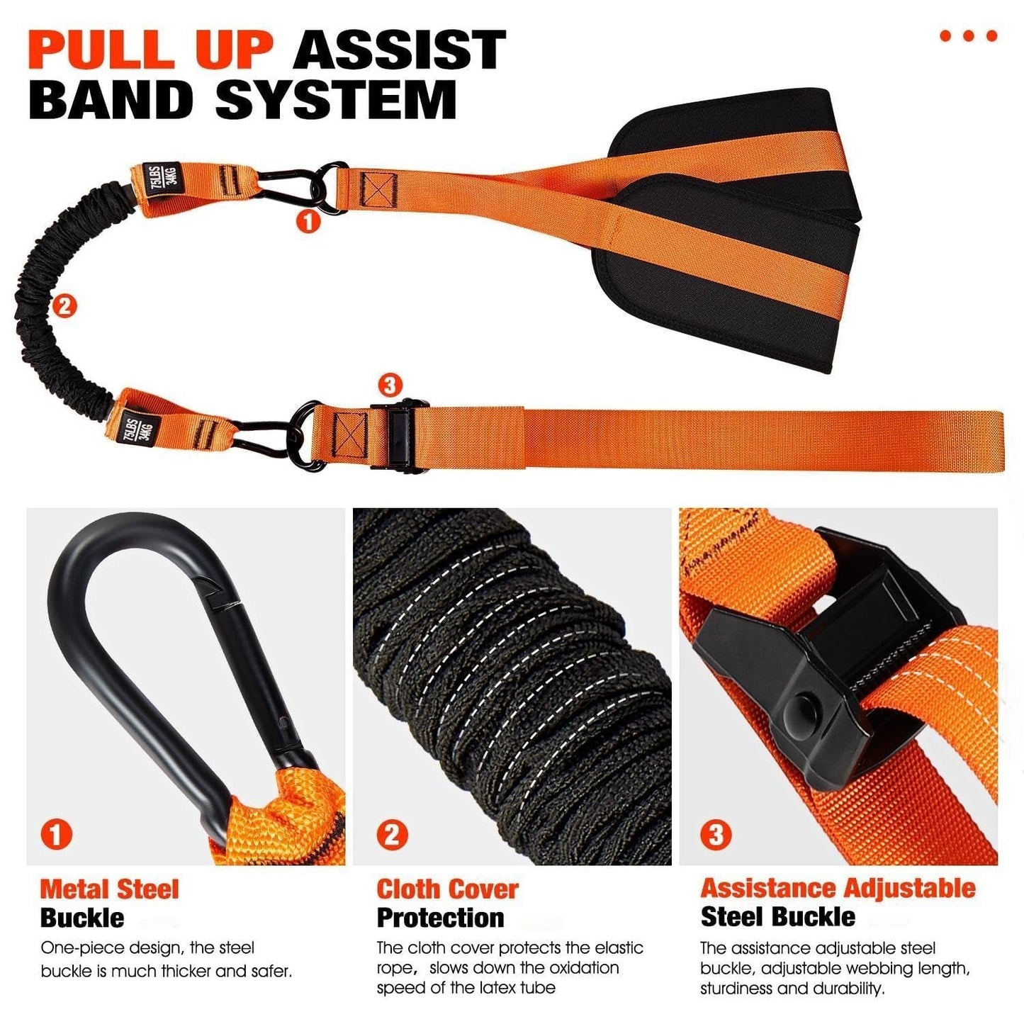 Heavy-Duty Pull Up Workout Band