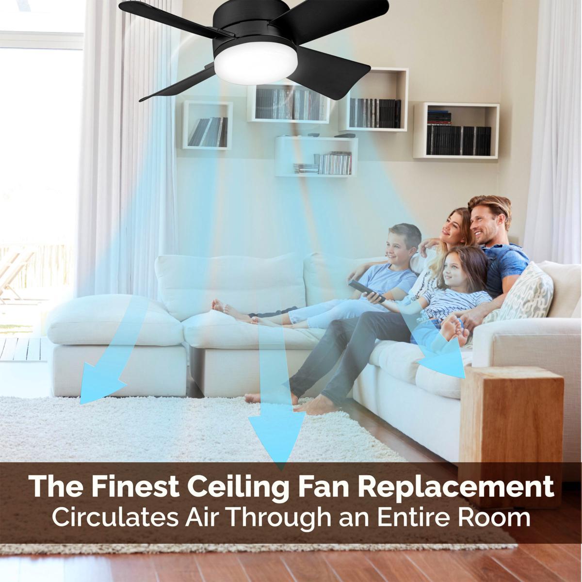 🔥Summer Sale 49% OFF🔥 Bright Cool Ceiling Socket Fan & Light with Remote Control