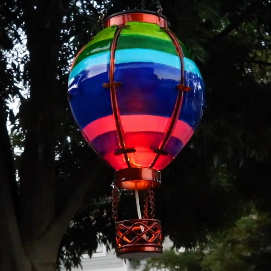 Hot Air Balloon Solar Lantern mysite