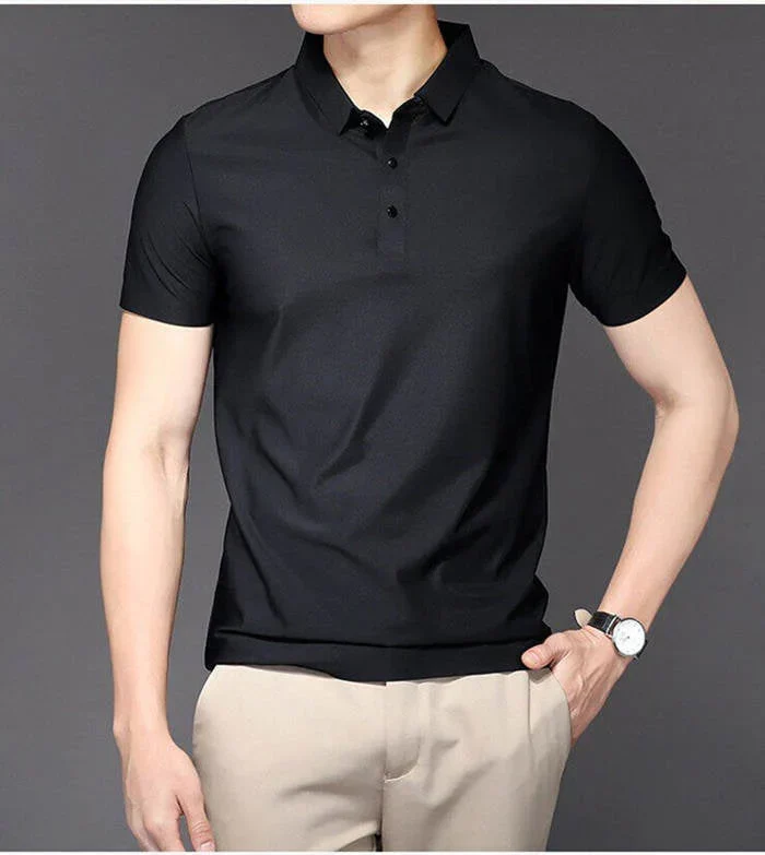 🎁2024Hot Sale🎁Men's Cool Quick Dry Polo Shirt - Buy two and get free shipping!