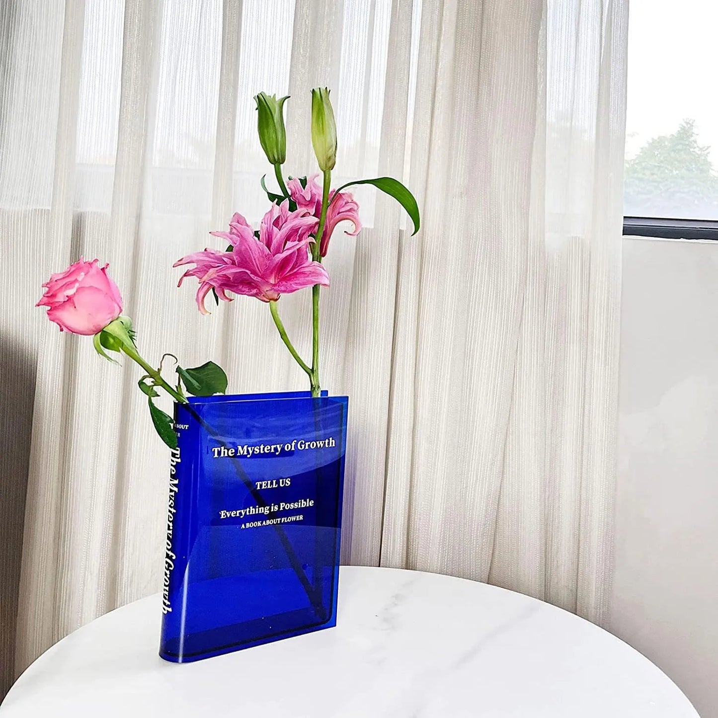 Books About Flowers - Book Vase mysite