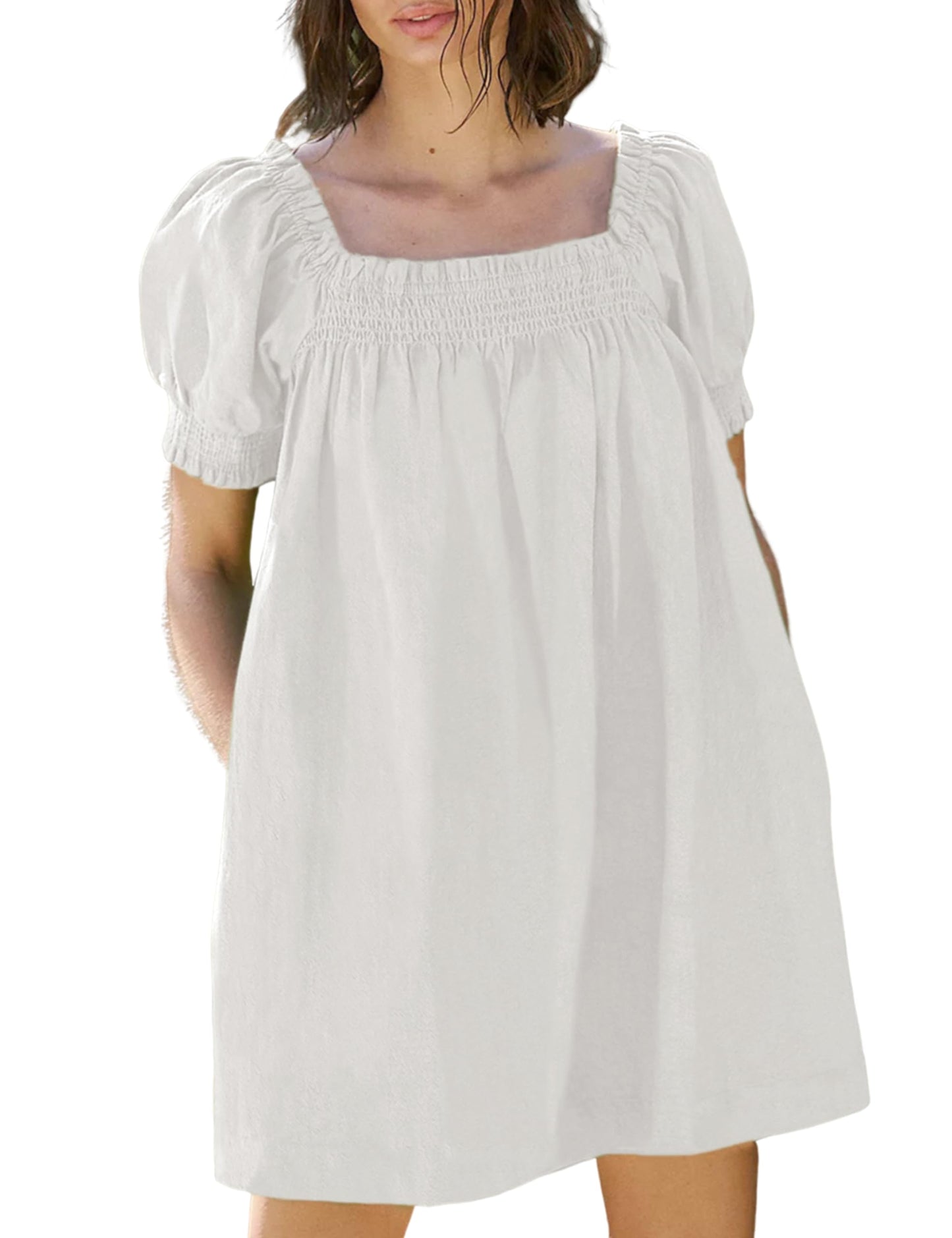 🎉This week's special offer💗Women's Summer A-Line Mini Dress with Pockets