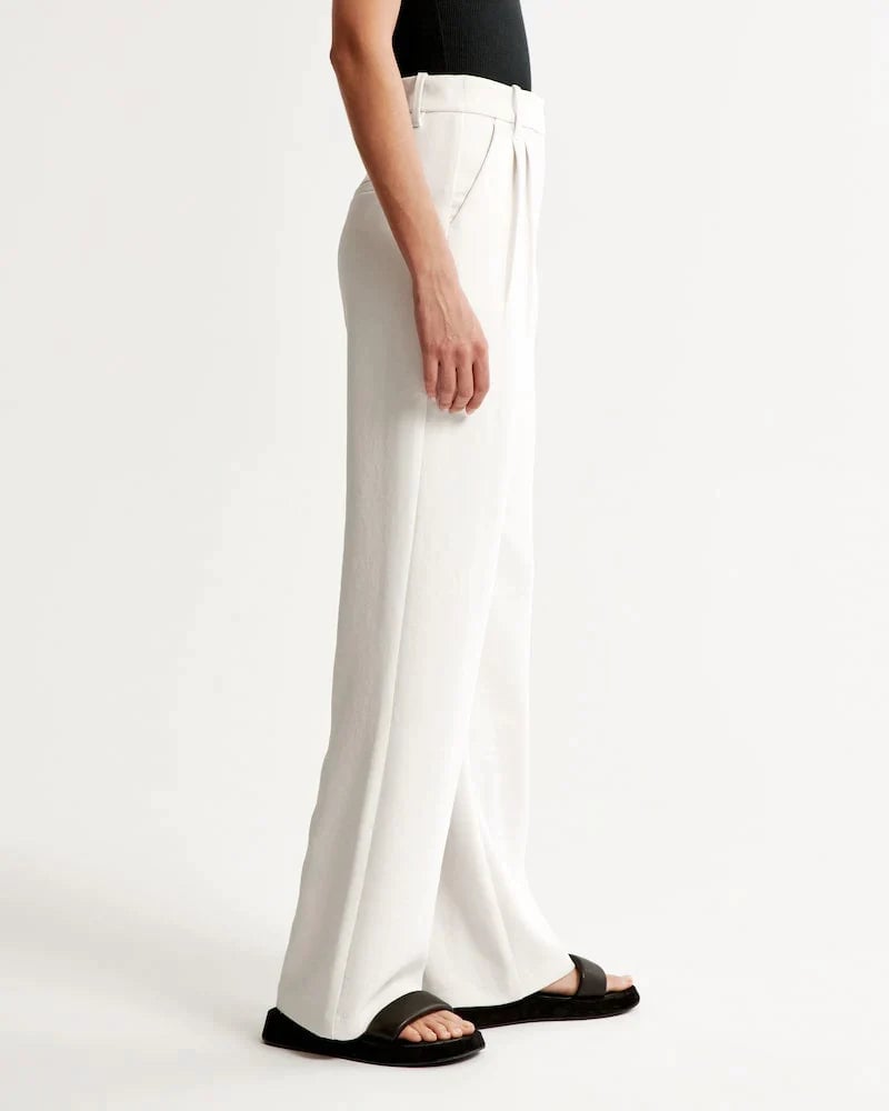 Wide-Leg Tailored Pants - Buy two and get free shipping! mysite