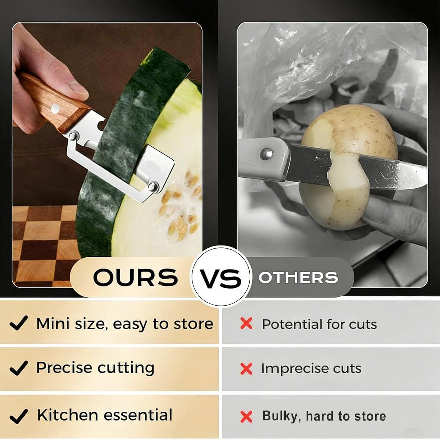 🍉Hot sale🍍New 2-in-1 Multifunctional Fruit & Vegetable Peeler🔪