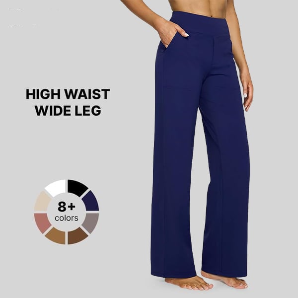 ☀️ Summer Deal!😍Loose High-Waist Business Casual Pants Yoga Pants