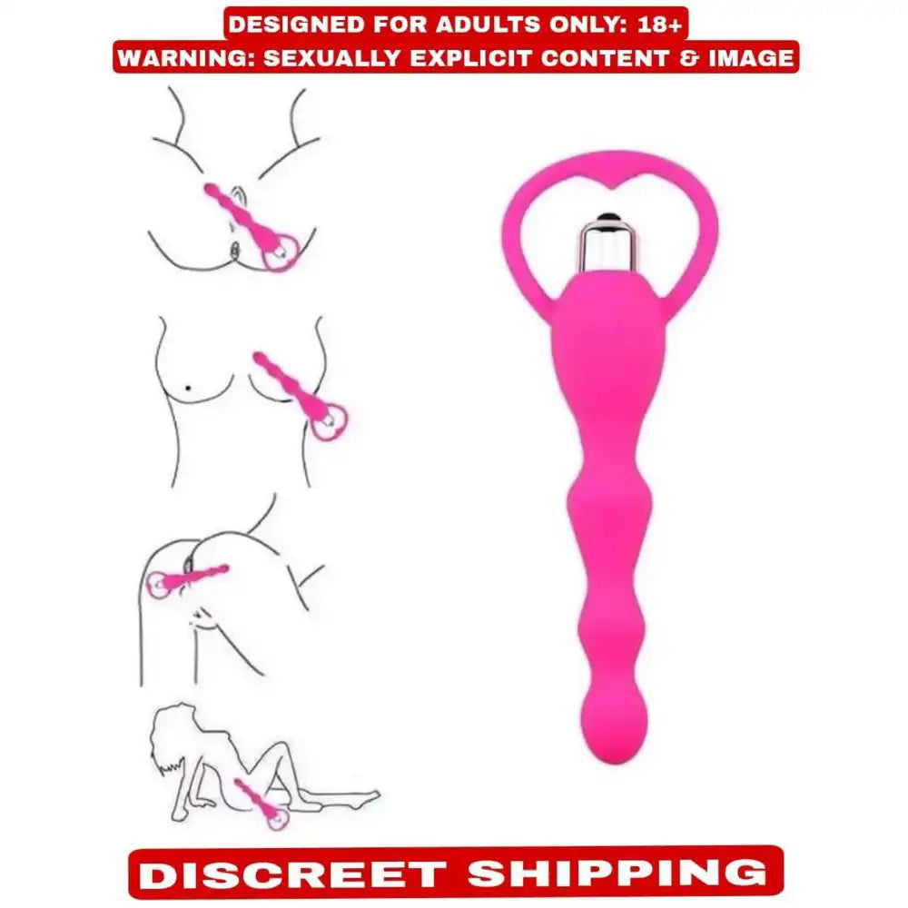 Vibrating Beads Massager for Men and Women – Portable Personal Wellness Device