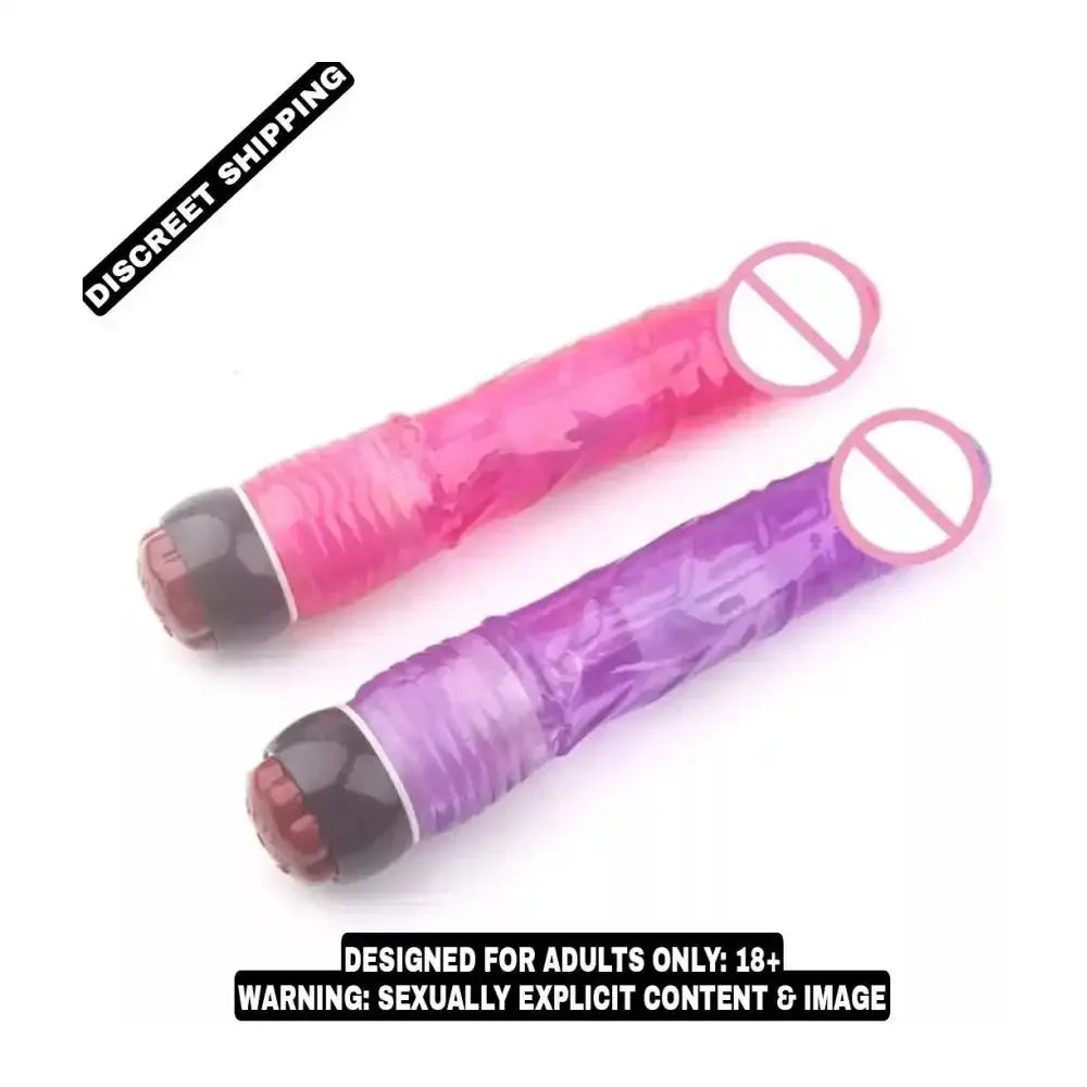 Jelly 8.75 Inch Multi-Speed Massager for Women – Soft Personal Wellness Device