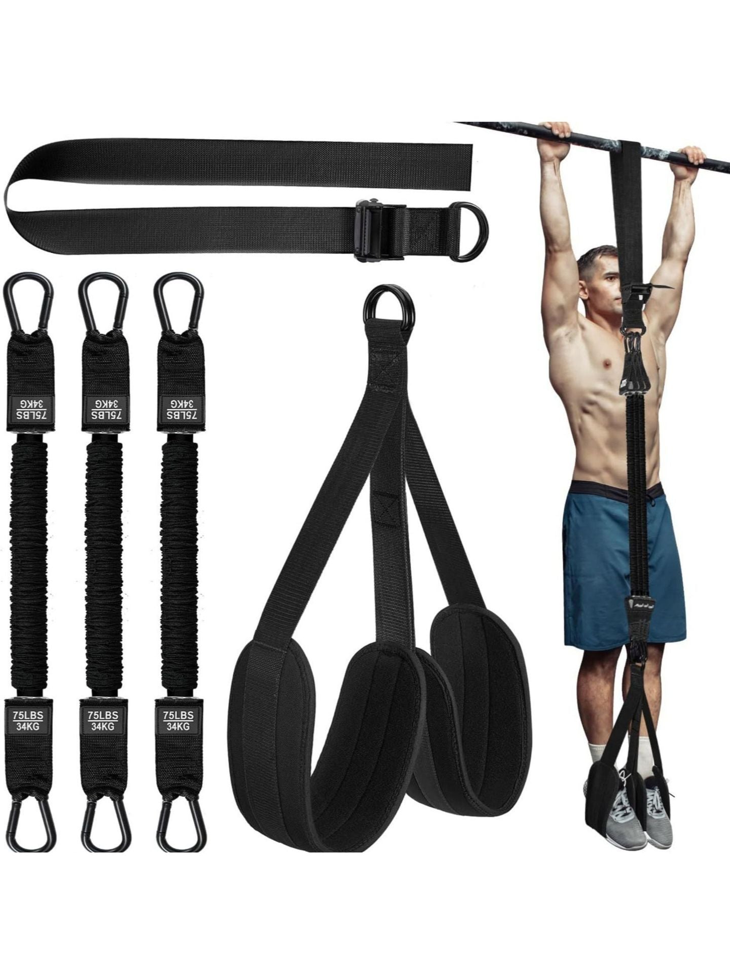 Heavy-Duty Pull Up Workout Band