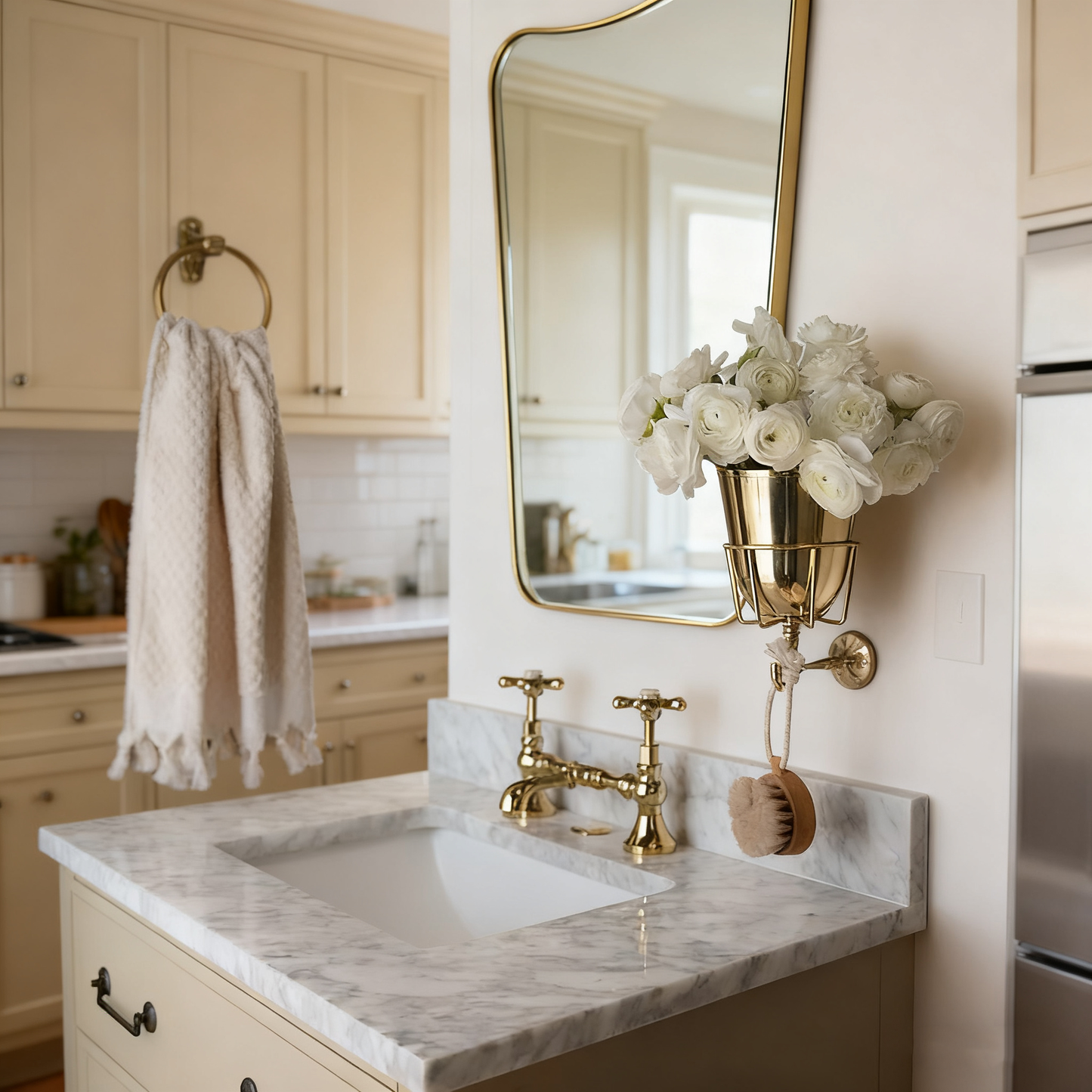 🌷Handcrafted Opal Wall Vessel