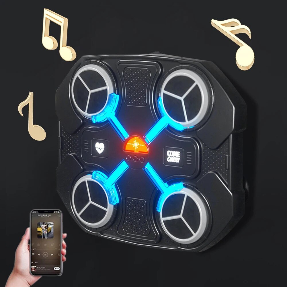 Intelligent Music Boxing Trainer Electronic Boxing Practice Wall Target Boxing Machine Home Wall Hanging Sanda Sandbag for Kids