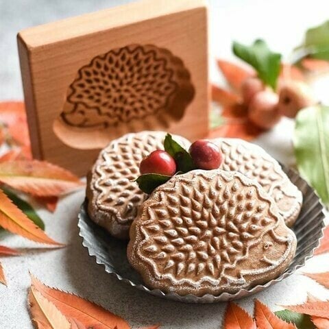 (🎁Last day limited sale - 49% off🎁)Wood patterned Cookie cutter - Embossing Mold For Cookies