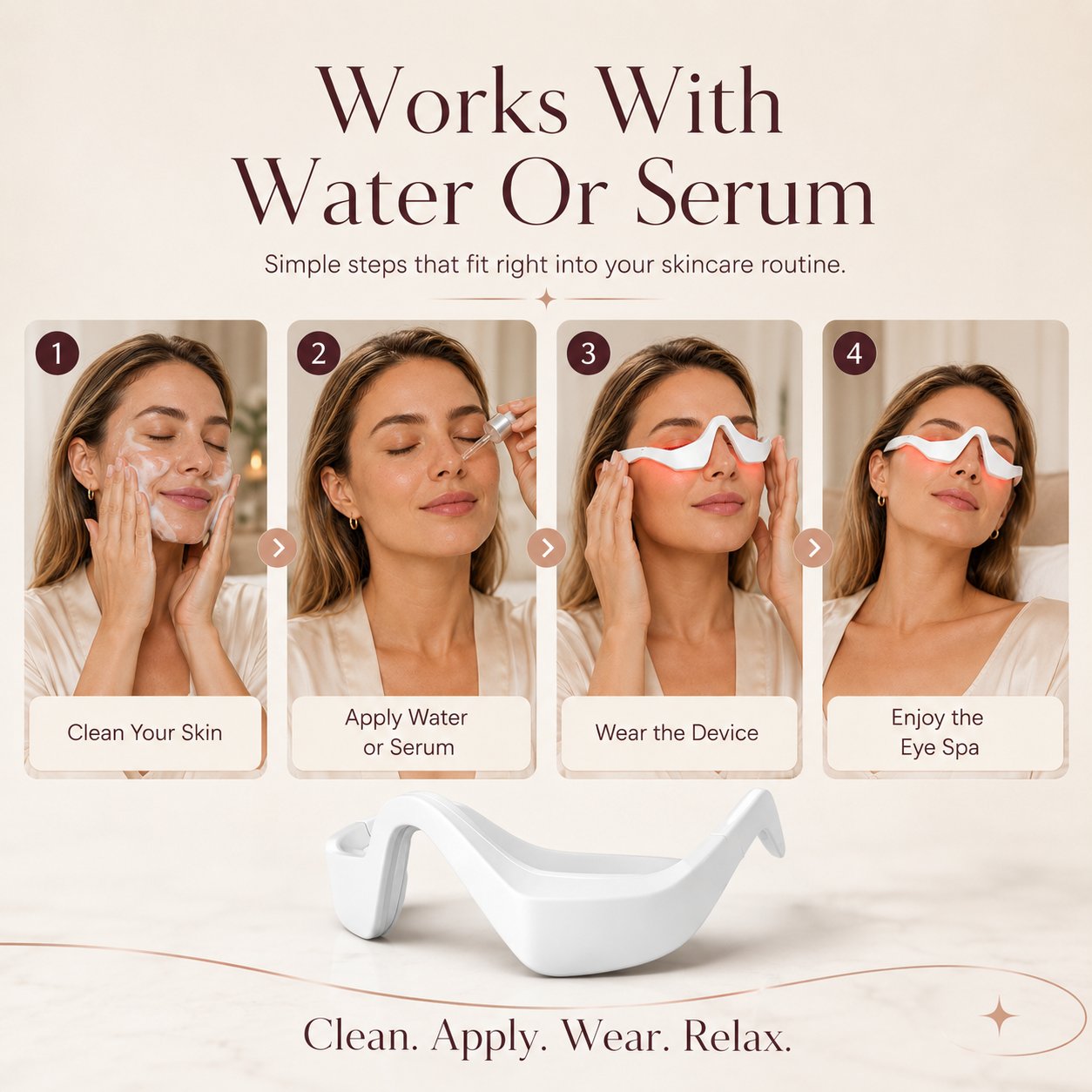Red Light Eye Massager