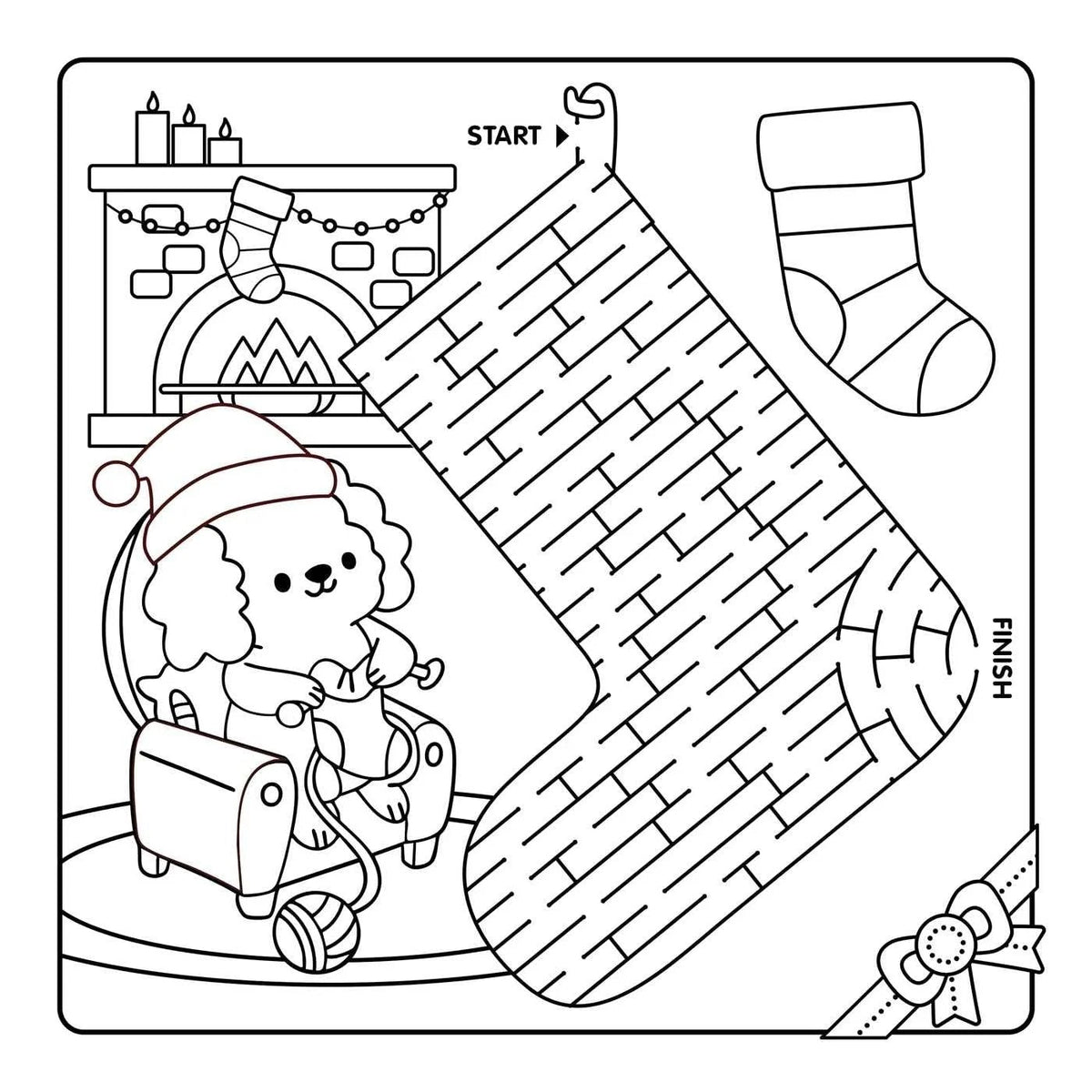 Happy Days - Cosy Christmas Adevent Colouring Book