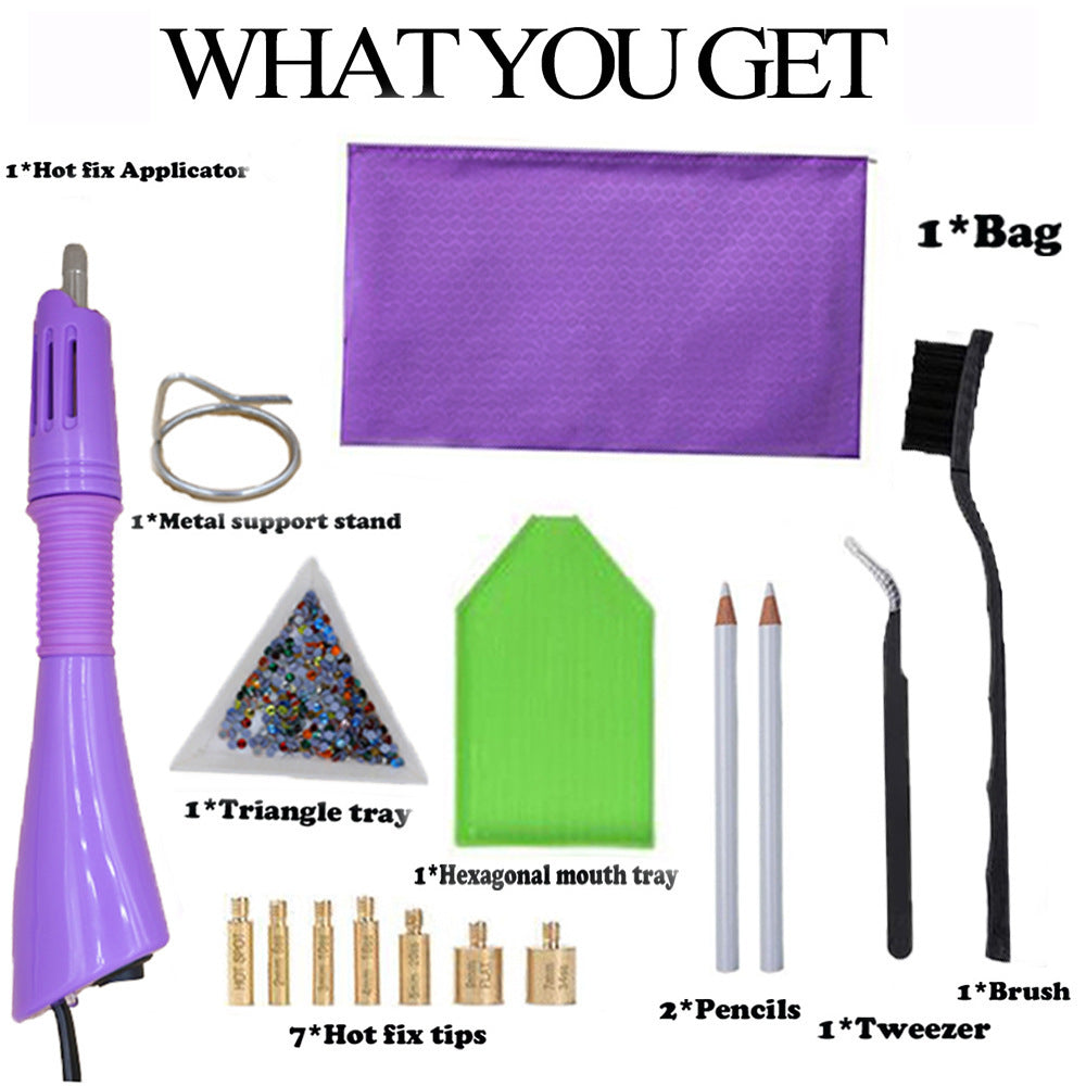 💎Popular New Arrivals✨ - DIY Hot-Fix Rhinestone Setting Tool Kit