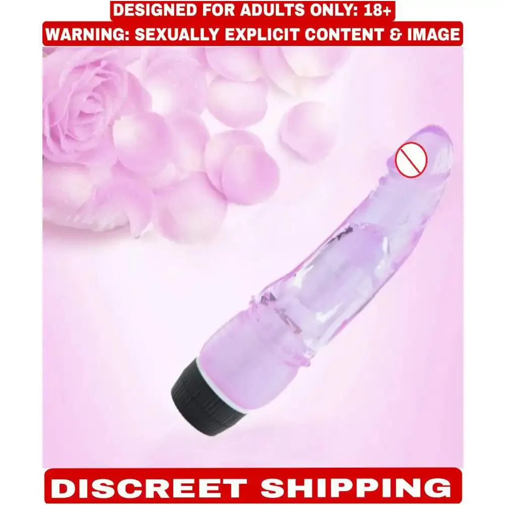 Jelly 8.75 Inch Multi-Speed Massager for Women – Soft Personal Wellness Device