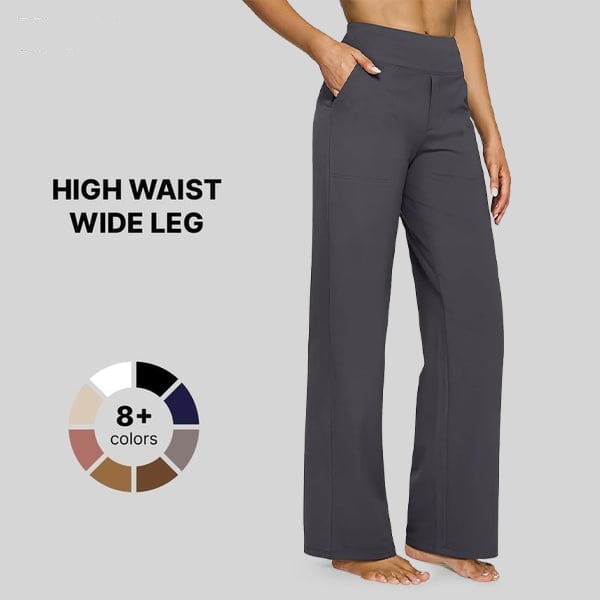 ☀️ Summer Deal!😍Loose High-Waist Business Casual Pants Yoga Pants