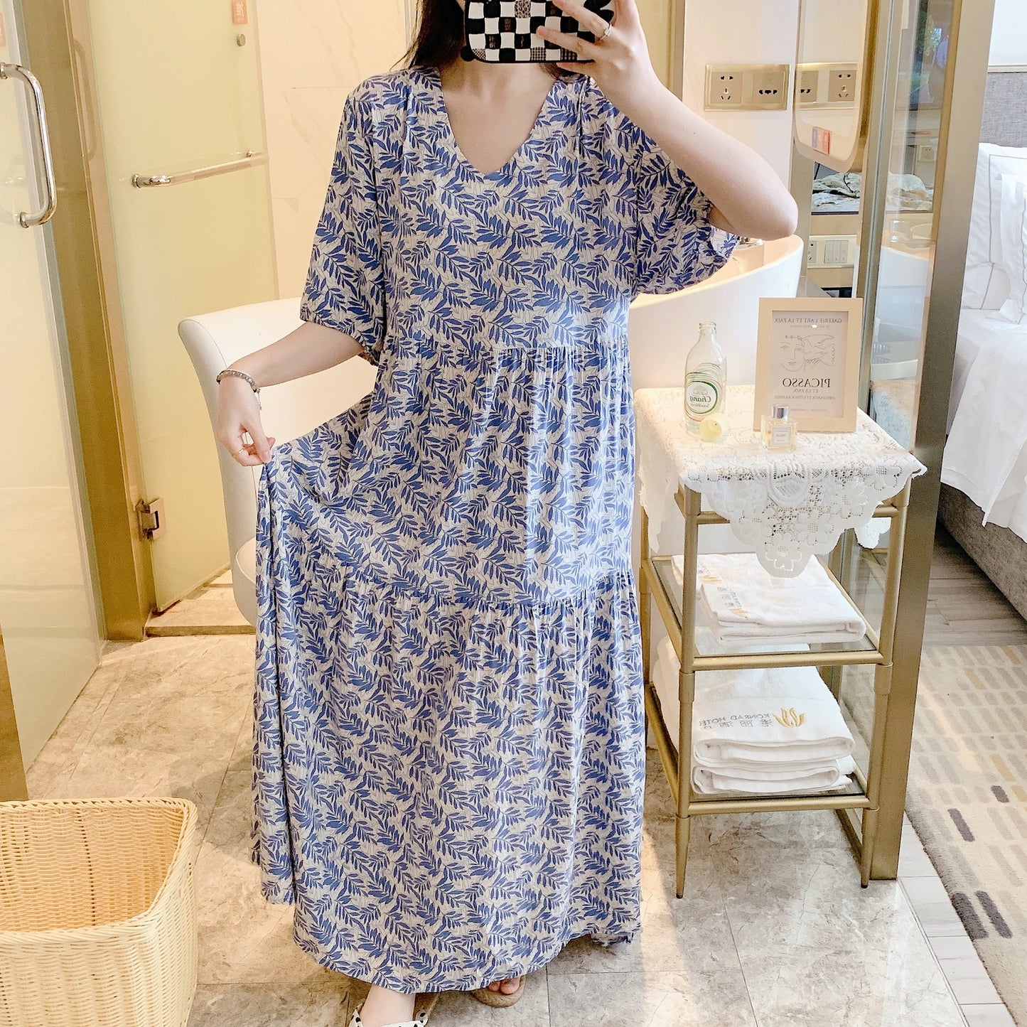 💃Only $35.99💃Women's V-neck Bohemian dress