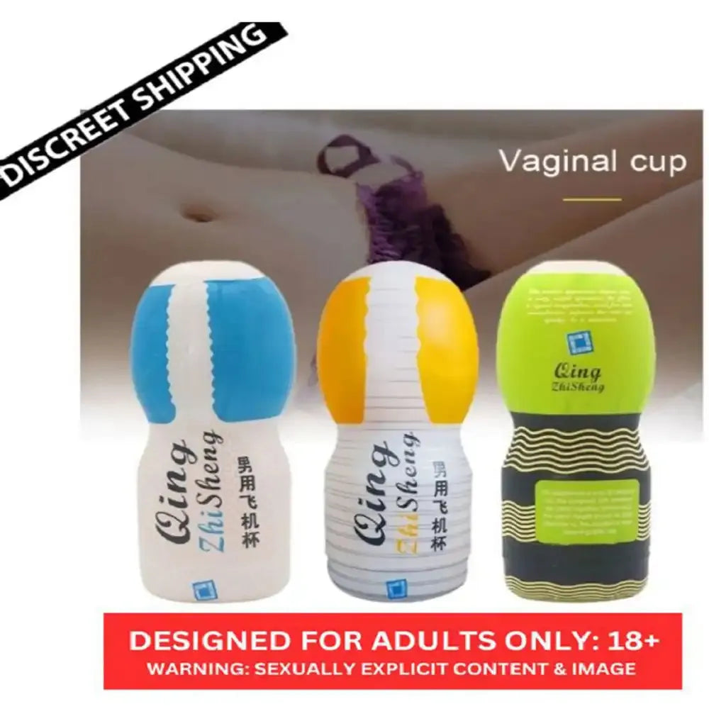 QING Cup Pocket Massager for Men – Reusable Personal Wellness Sleeve