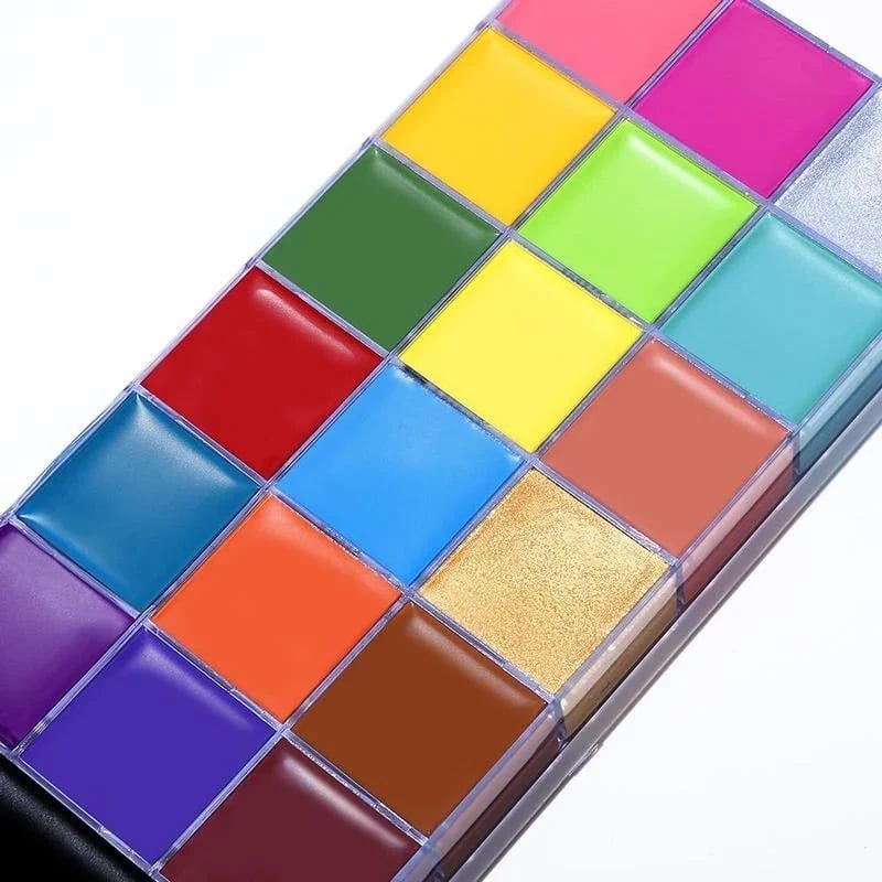 🔥HOT SALE🔥🎃Halloween Early Sale🎨 20-Color Face & Body Oil Paint Palette