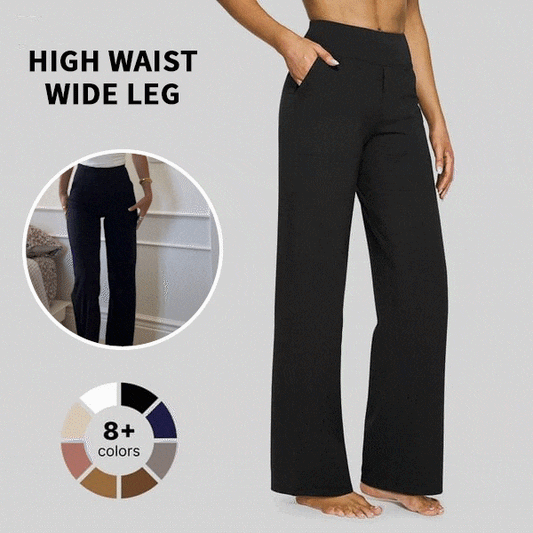 ☀️ Summer Deal!😍Loose High-Waist Business Casual Pants Yoga Pants