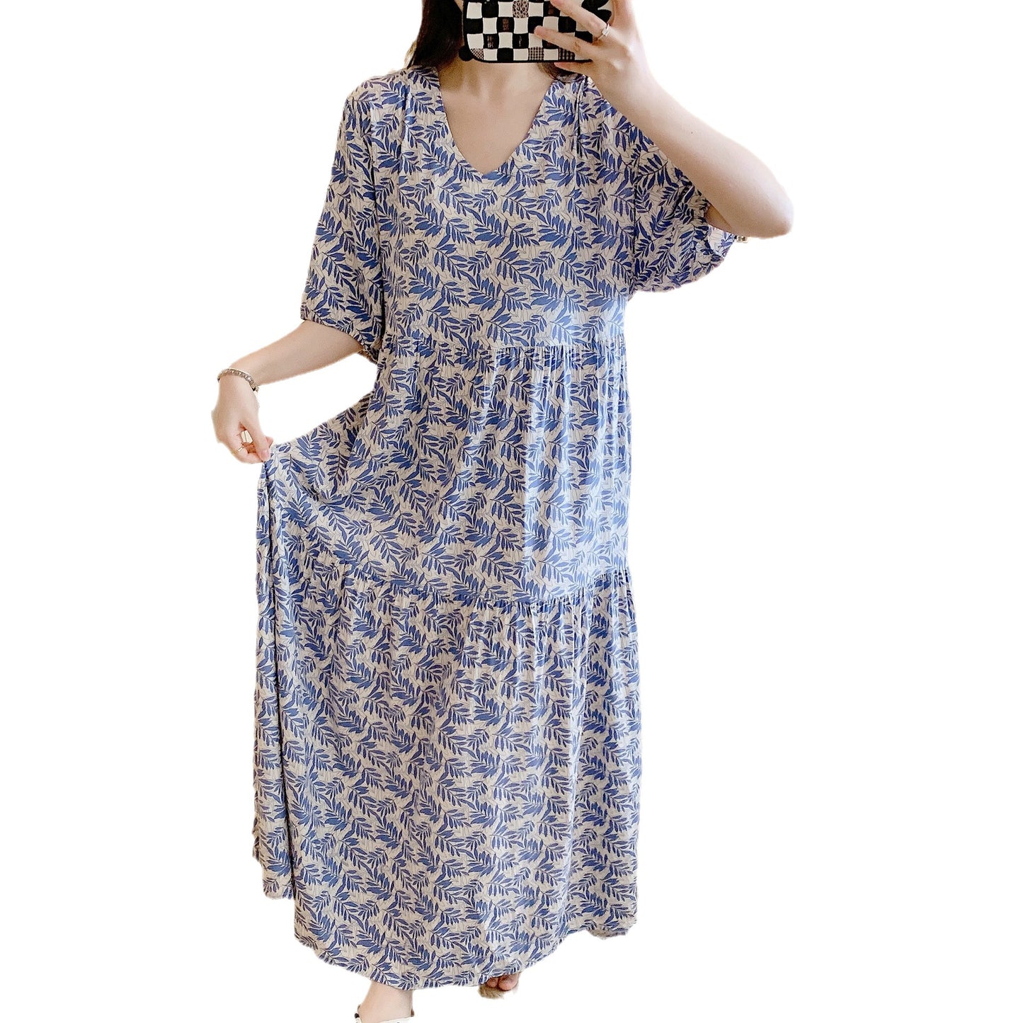 💃Only $35.99💃Women's V-neck Bohemian dress