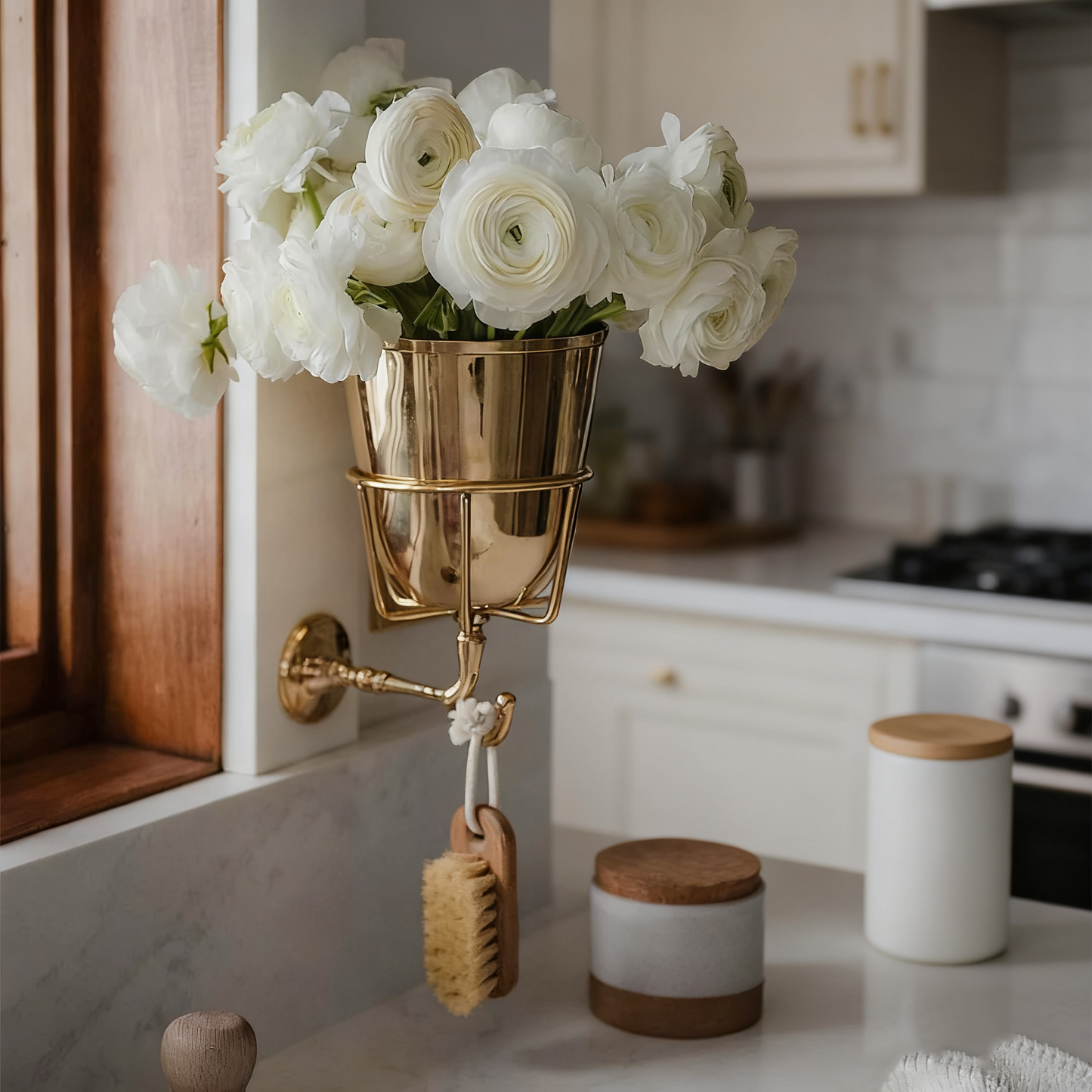 🌷Handcrafted Opal Wall Vessel