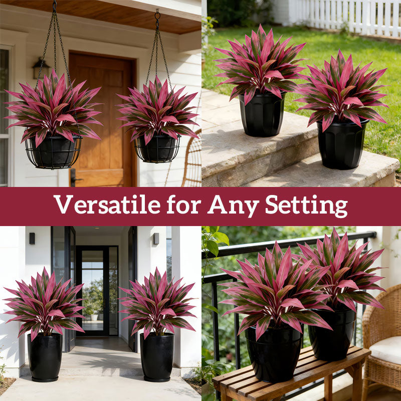 Artificial Red Cordyline Ti Plant – No-Fuss Year-Round Vibrant Foliage product image 4