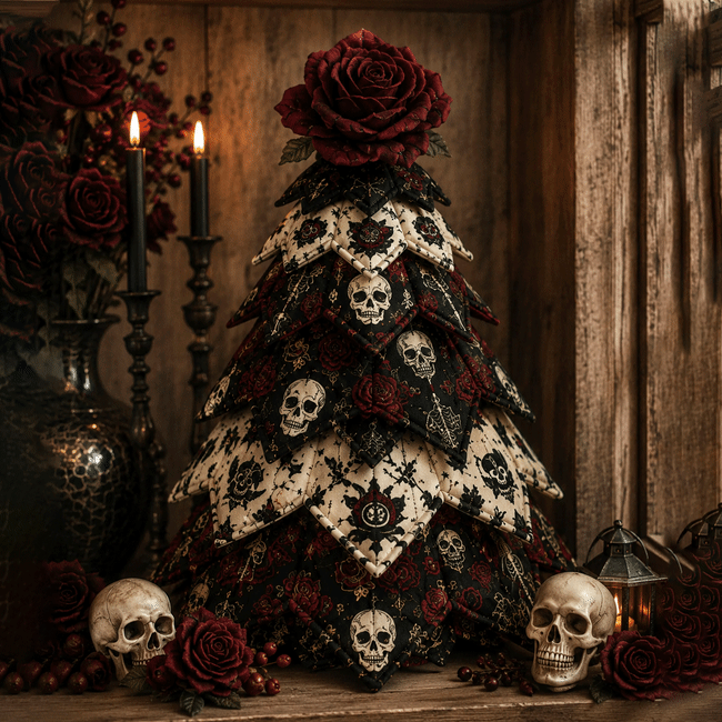 🎃 Recommended New Halloween Products-DIY Halloween Quilted Fabric Tree Kit