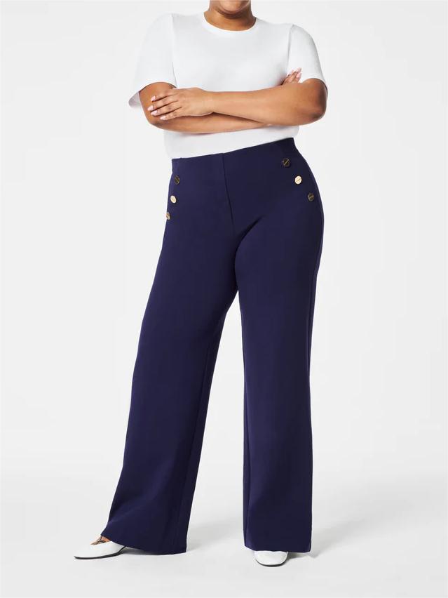 BUTTON WIDE LEG PANT(BUY 2 FREE SHIPPING)