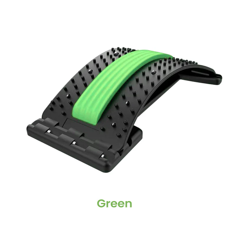 ⚡ Lumbar Stretcher – Ergonomic Spine Support, Adjustable Stretching Levels, Lightweight & Portable 🪑