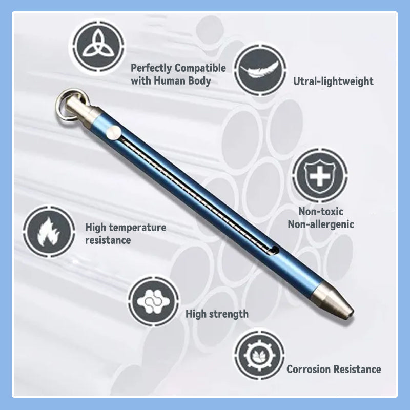 🔥Buy 5 get 10 free🔥Multi-functional titanium alloy retractable toothpick