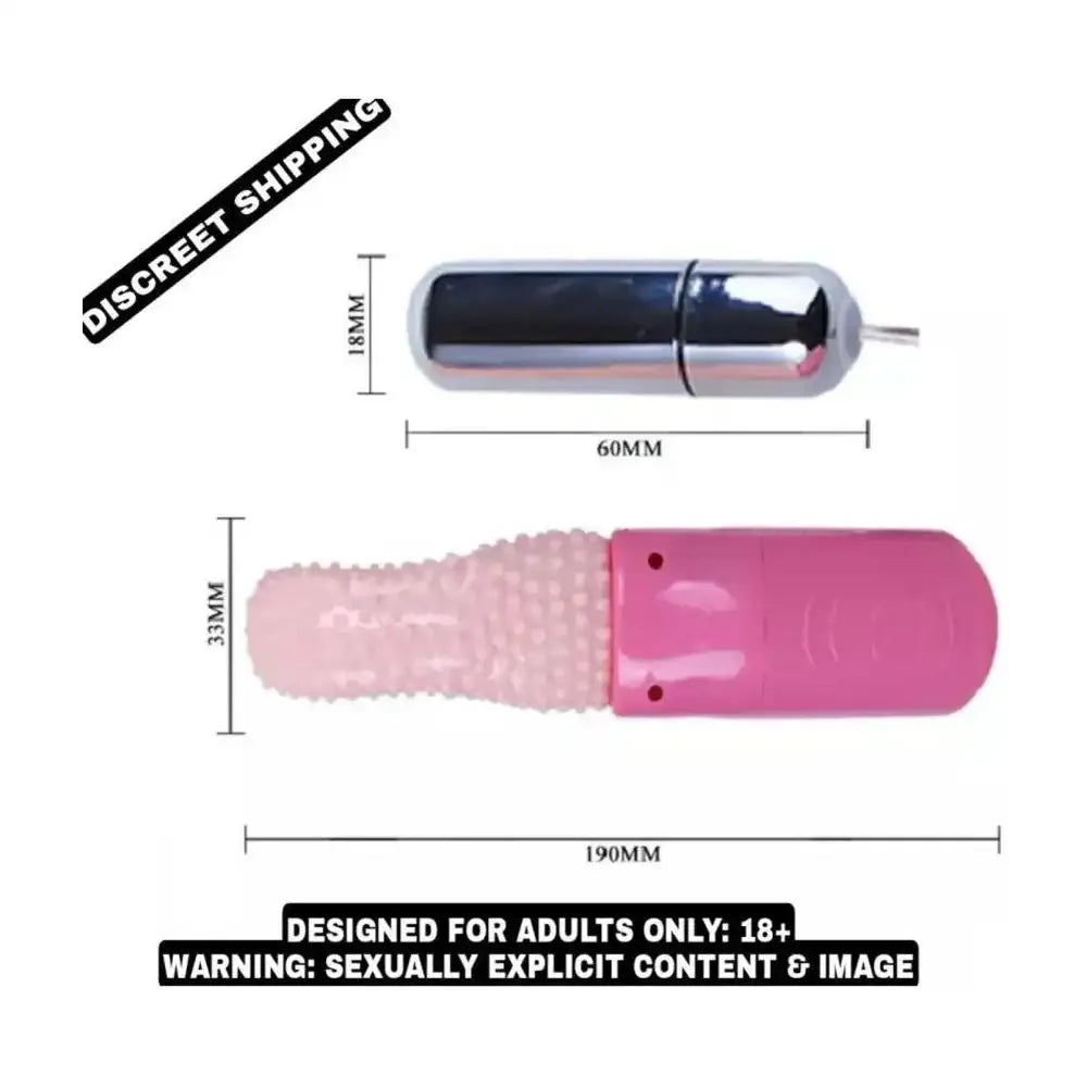 Multi-Speed Tongue Style Vibrating Massager – Textured Personal Wellness Device