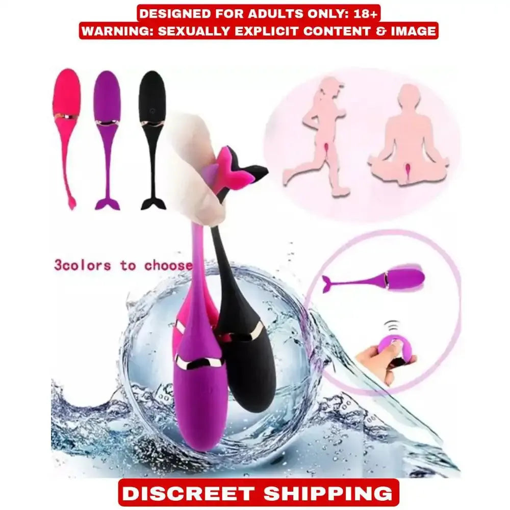 Wireless Remote Control USB Rechargeable Vibrating Egg Massager – Multi-Mode Personal Wellness Device