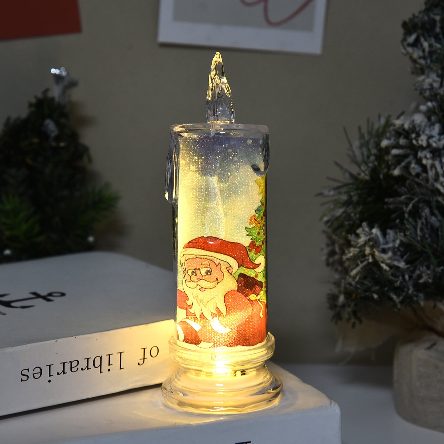 🌲🌲Flameless LED Christmas Candle Lights, 🕯️🕯️Christmas/Halloween/Easter Special Gift🎁🎁