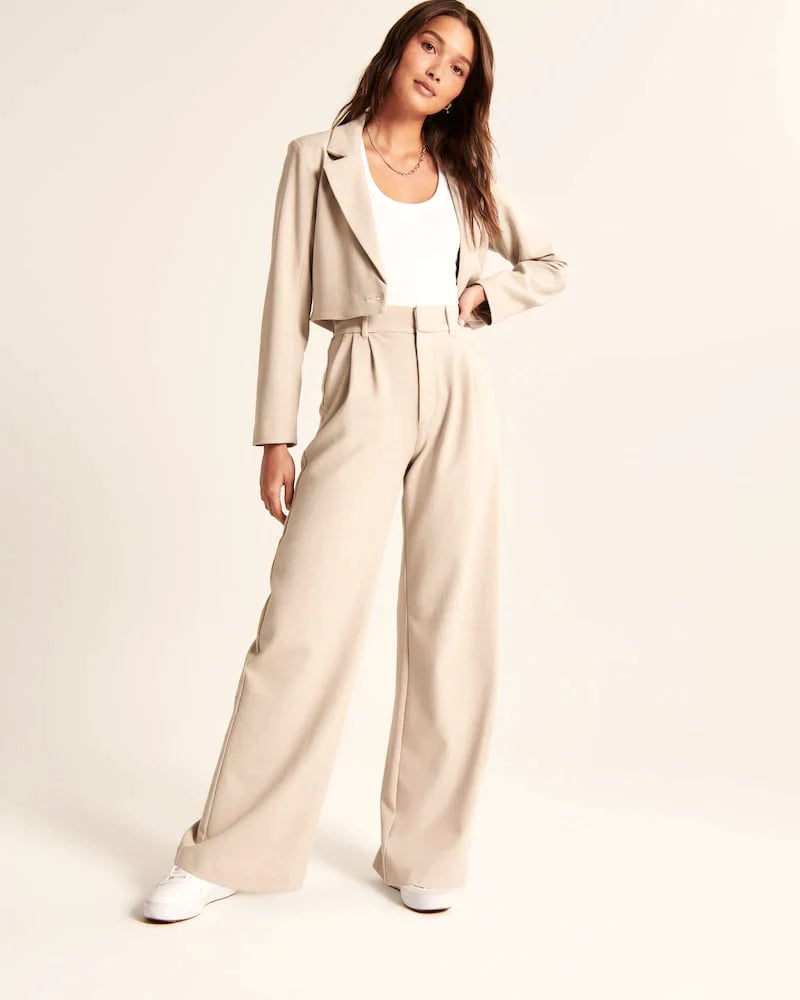 Wide-Leg Tailored Pants - Buy two and get free shipping! mysite