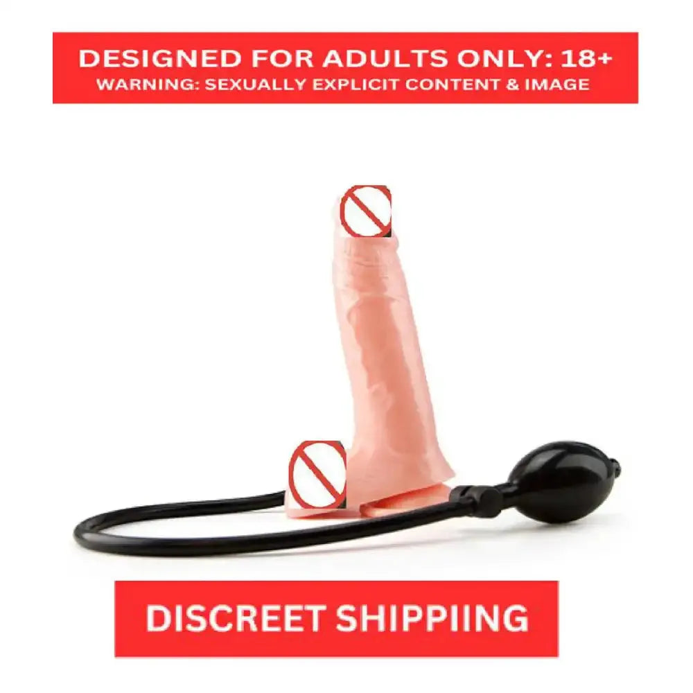 Inflatable Suction Cup Wellness Massager for Women – Adjustable Air Pump Personal Wellness Accessory