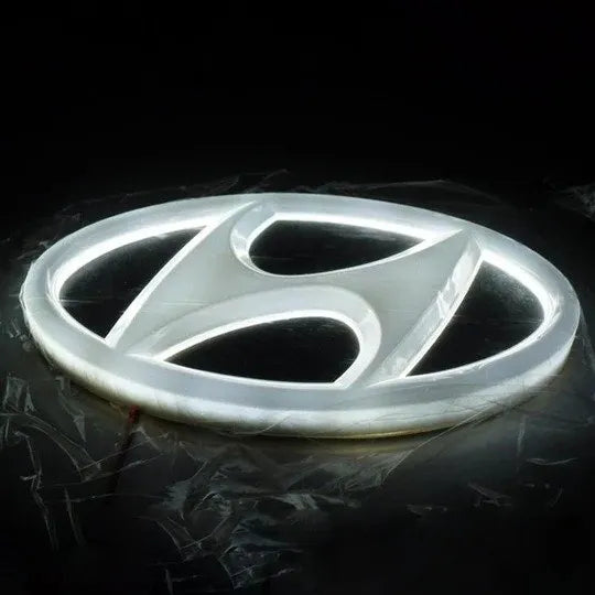 4D Car Logo Badge LED Light