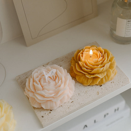 Souvenir candles, peony flower shaped gift ornaments, Valentine's Day, birthday... product image 2