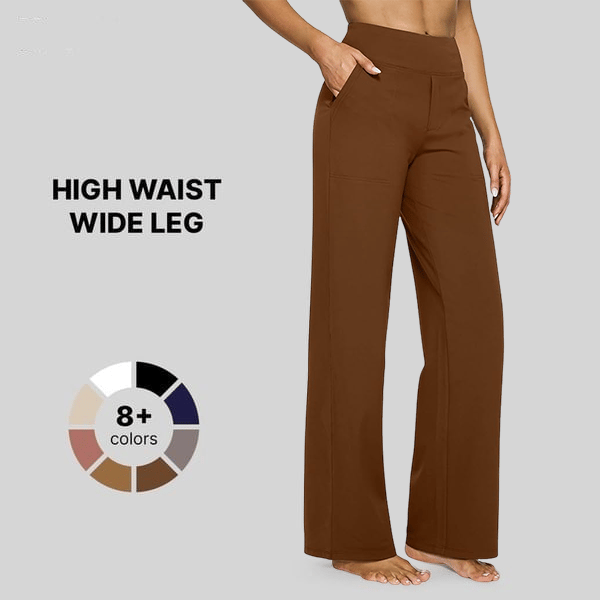 ☀️ Summer Deal!😍Loose High-Waist Business Casual Pants Yoga Pants