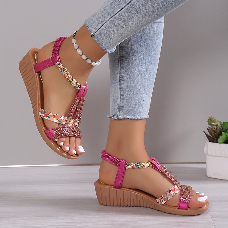 🔥Last Day Promotion 48% OFF - Women's New Summer Rhinestone Open Toe Orthopaedic Sandals mysite