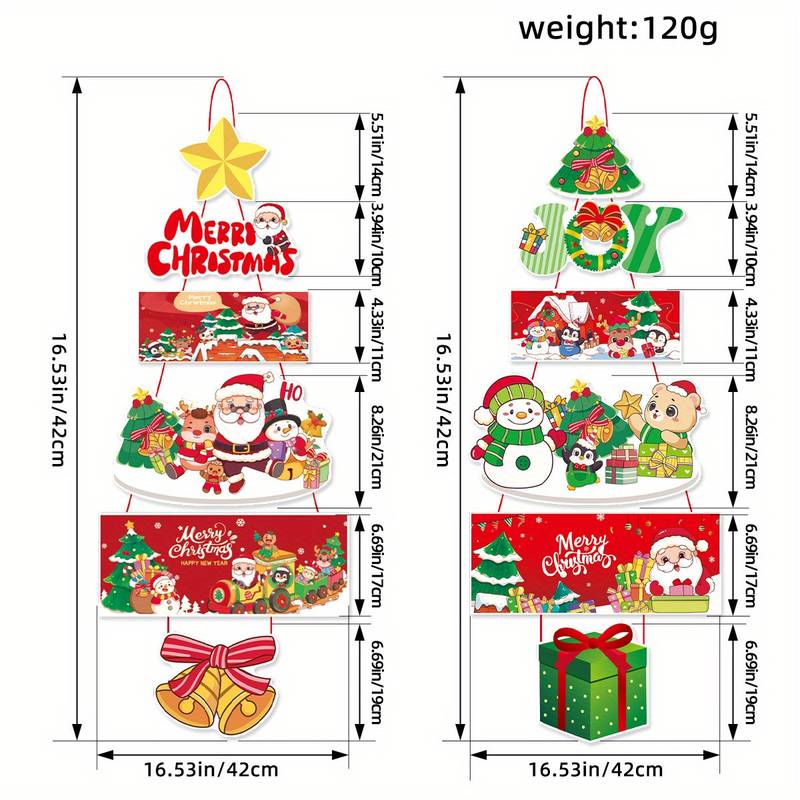 🔥Santa Claus and Snowman Themed Holiday Party Decorations🎅 Christmas Door Curtain Decorations