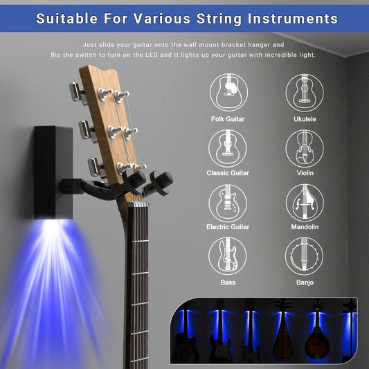 🎁Summer Exclusive 49% OFF⏳LED Guitar Stand🎸