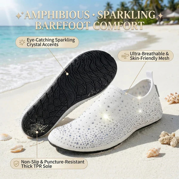 Female barefoot water boots: a versatile product for beach, swimming, yoga and home