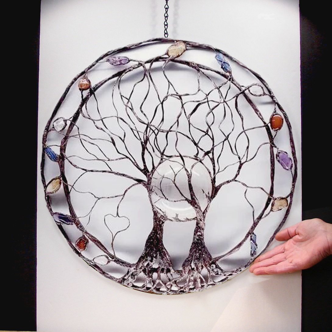 Circle of Life Garden Wall Art, The Moon Huggers