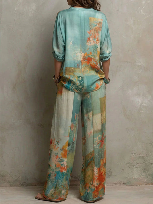 The Chiara Wide-Leg Set