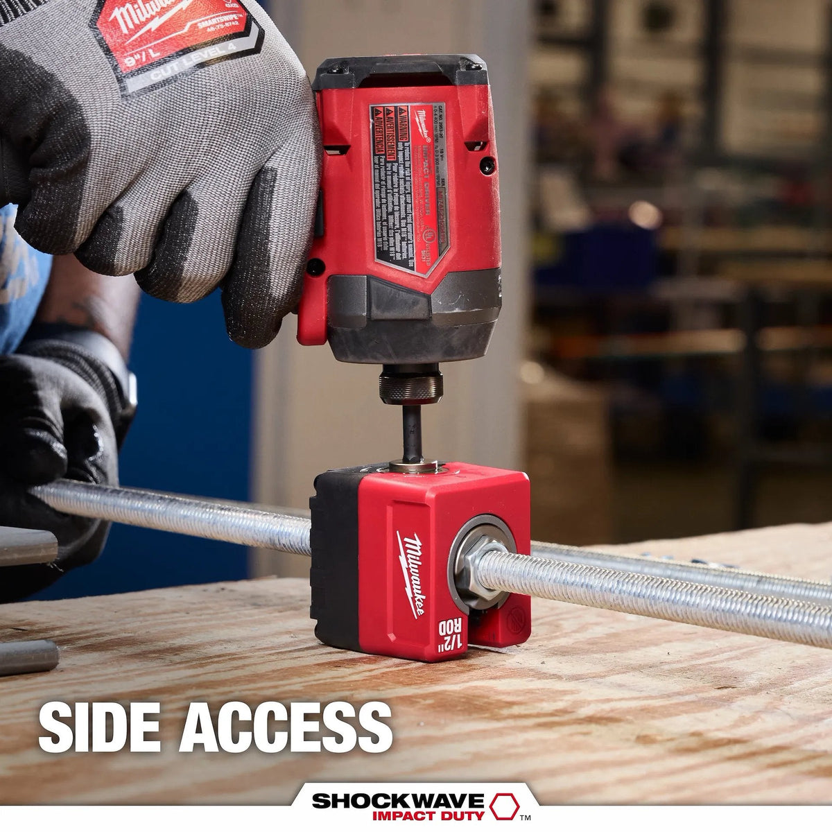 SHOCKWAVE™ Impact Duty 1/2' Threaded Rod Nut Runner