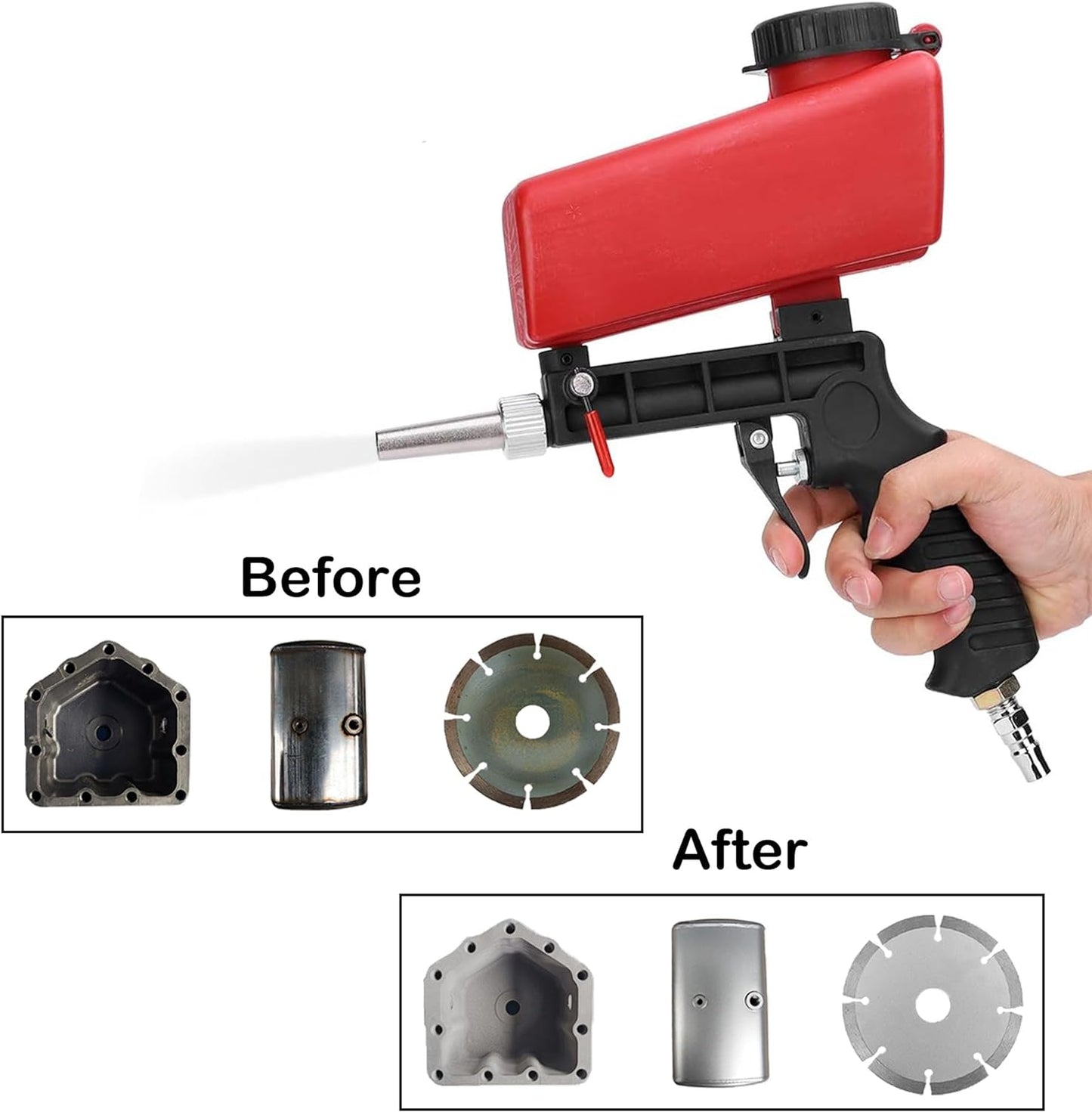 🔥Summer Hot Sale Promotion-49% OFF✨-Portable Pneumatic Sandblasting Gun